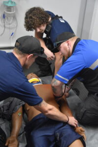 Firefighters, EMS professionals receive pre-RAGBRAI simulation training