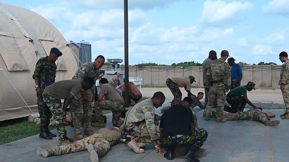 475th EABS, Kenyan Navy Conduct Joint Firefighter Academy