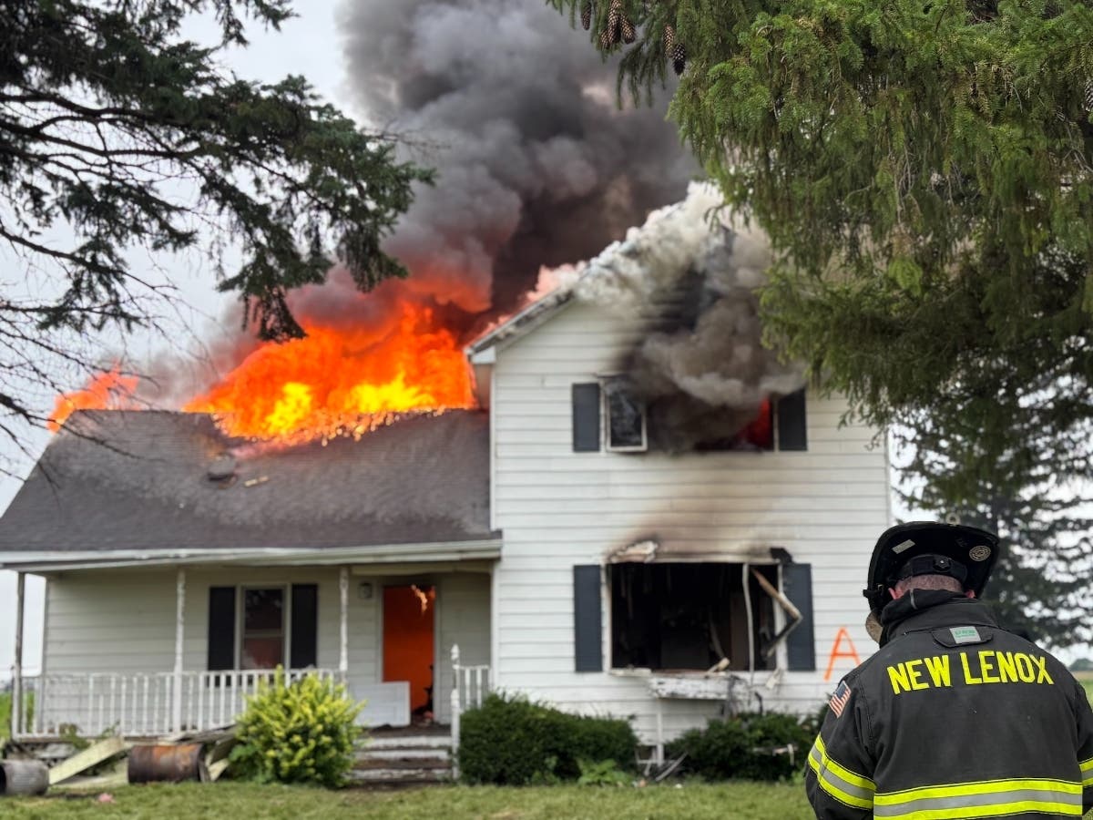 A Fitting End': Beloved Family Farmhouse's Last Days Spent Training Firefighters As One Final Gift