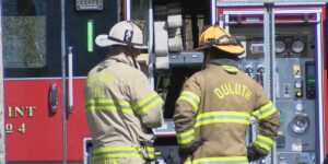 Fort Buchanan firefighter shares professional expertise during training exchange in Panama