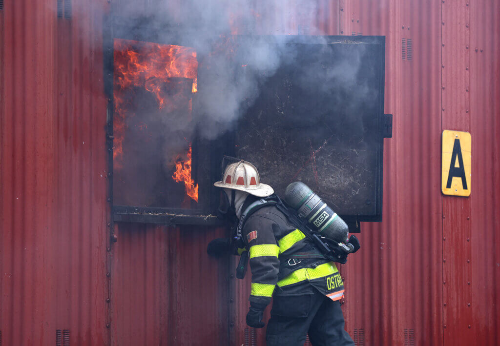 Concord firefighters get rare ‘live fire’ training