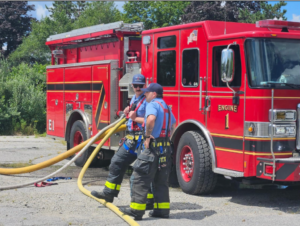 Fire Department Training Exercise at 24 Grove Street