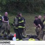 Firefighter training exercise held in Huntington
